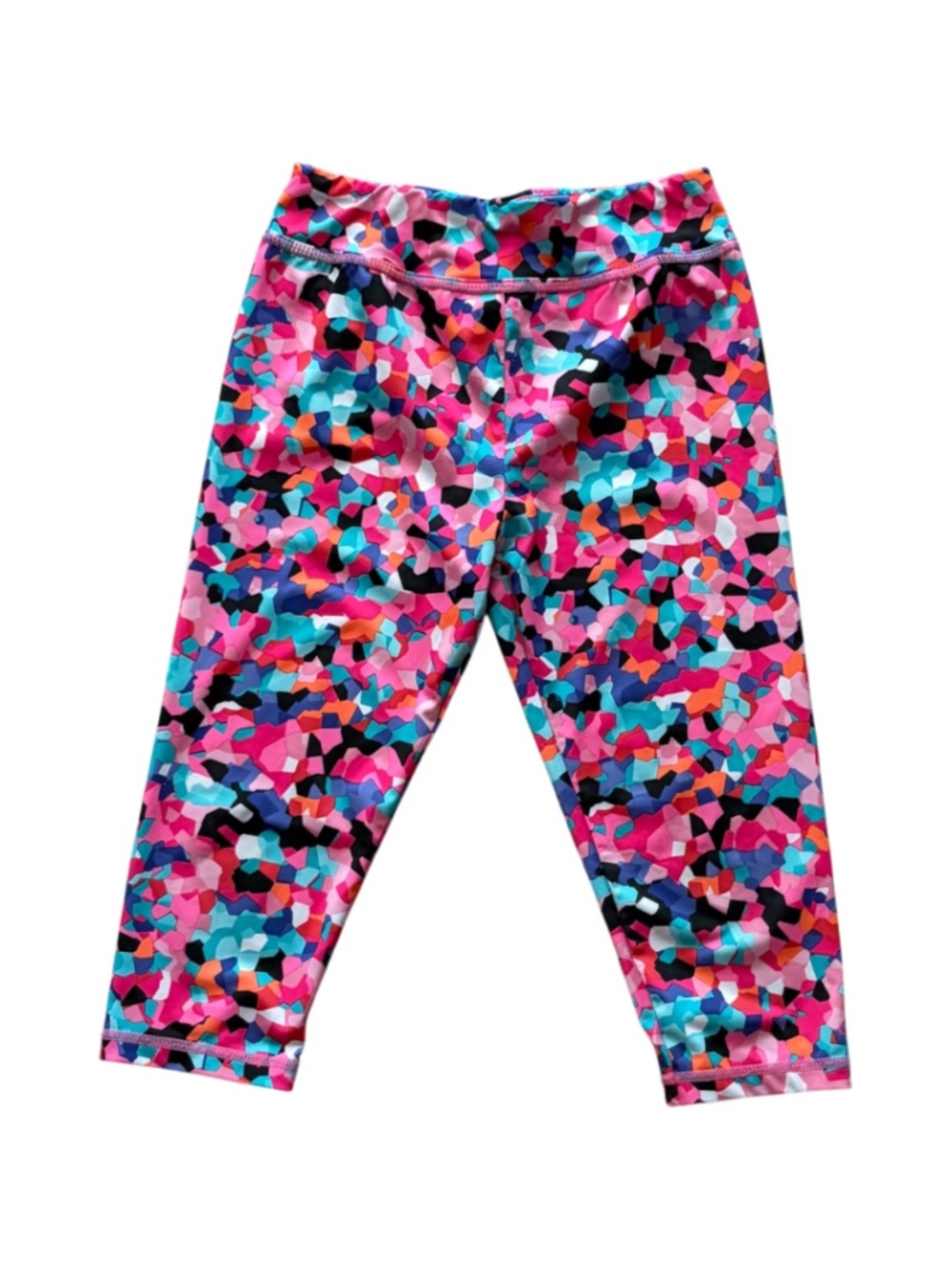 Girls Adidas Cropped Leggings